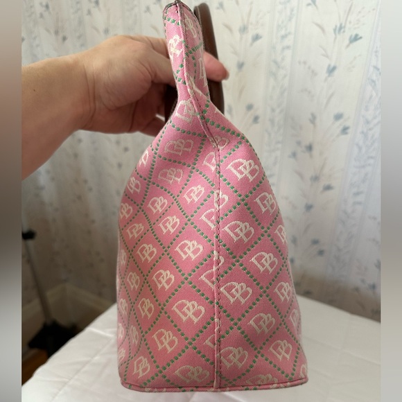 Dooney & Bourke Pink Monogram Tote - Picture 4 of 14